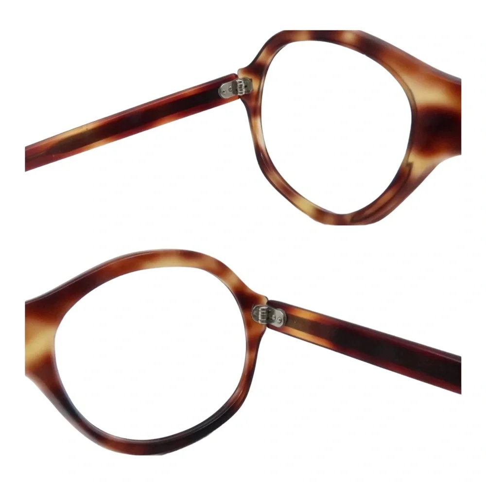 Vintage 1970s‎ Brown Tortoiseshell Eyeglasses Frames, Unisex, Deadstock/Unworn